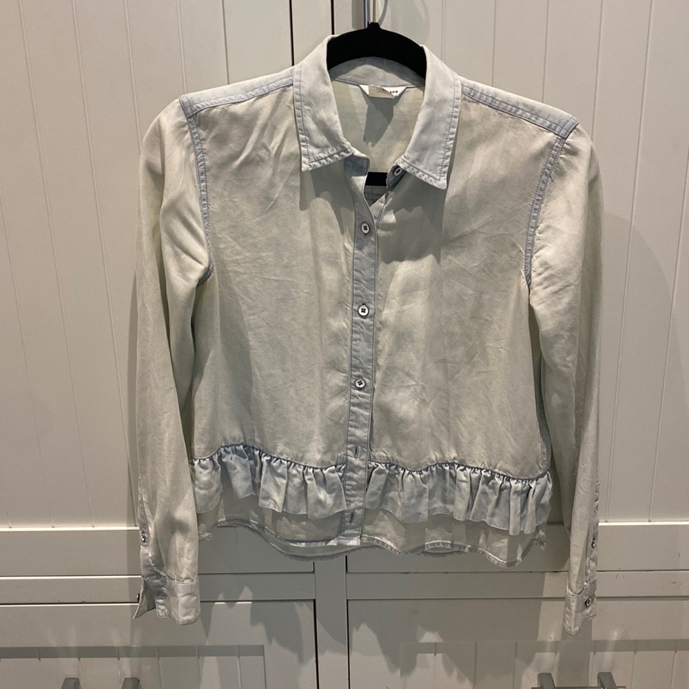 Club Monaco button down, jean shirt